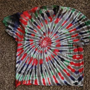 Women's Hand Tie Dyed T-shirt Size M